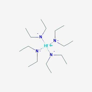 molecular formula C16H40HfN4 B025824 Tetrakis(diethylamido)hafnium(IV) CAS No. 19824-55-6