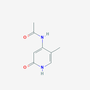N-(5-MEthyl-2-oxo-1H-pyridin-4-yl)acetamide