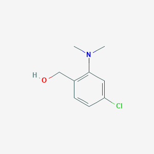 [4-Chloro-2-(dimethylamino)phenyl]methanol