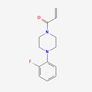 1-[4-(2-Fluorophenyl)piperazin-1-yl]prop-2-en-1-one