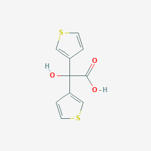 2-Hydroxy-2,2-di(thiophen-3-yl)acetic acid