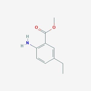 molecular formula C10H13NO2 B2582707 Methyl 2-amino-5-ethylbenzoate CAS No. 2475-78-7