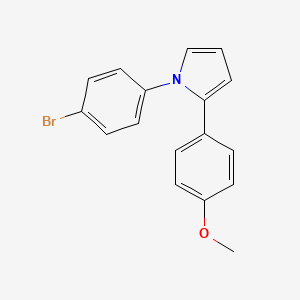 1-(4-Bromophenyl)-2-(4-methoxyphenyl)pyrrole