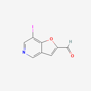 7-Iodofuro[3,2-c]pyridine-2-carbaldehyde