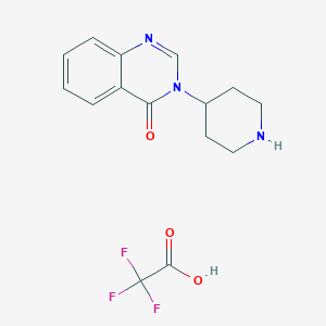 3-(Piperidin-4-yl)-3,4-dihydroquinazolin-4-one trifluoroacetic acid