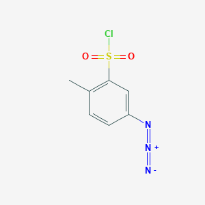 5-Azido-2-methylbenzenesulfonyl chloride