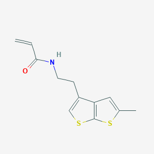 N-[2-(5-Methylthieno[2,3-b]thiophen-3-yl)ethyl]prop-2-enamide