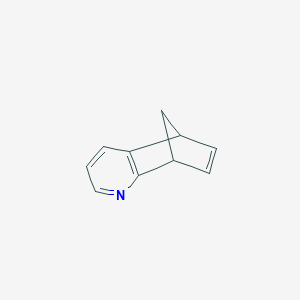 molecular formula C10H9N B025829 5,8-Dihydro-5,8-methanoquinoline CAS No. 108744-29-2