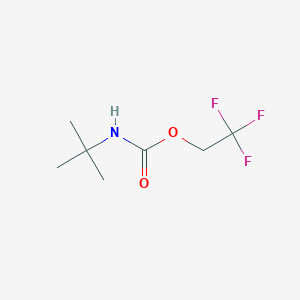 2,2,2-trifluoroethyl N-tert-butylcarbamate