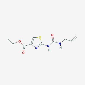 Ethyl 2-(3-allylureido)thiazole-4-carboxylate