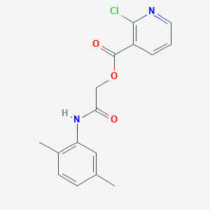 [(2,5-Dimethylphenyl)carbamoyl]methyl 2-chloropyridine-3-carboxylate