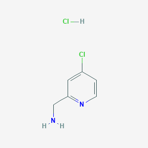 molecular formula C6H8Cl2N2 B2583115 (4-Chloropyridin-2-YL)methanamine hydrochloride CAS No. 1640995-63-6