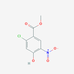 Methyl 2-chloro-4-hydroxy-5-nitrobenzoate