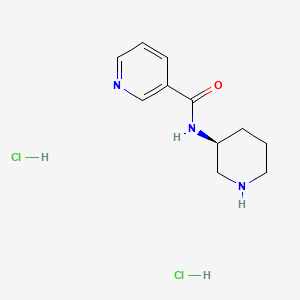(S)-N-(Piperidin-3-yl)pyridine-3-carboxamide dihydrochloride