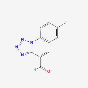 7-Methyltetrazolo[1,5-a]quinoline-4-carbaldehyde