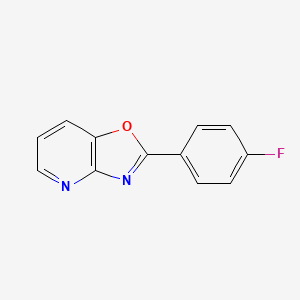 2-(4-Fluorophenyl)oxazolo[4,5-b]pyridine