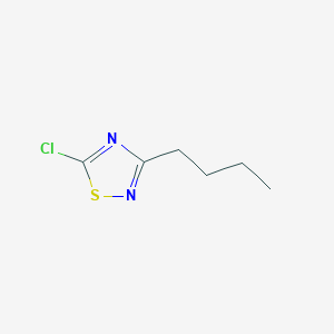 molecular formula C6H9ClN2S B2583171 3-Butyl-5-chloro-1,2,4-thiadiazole CAS No. 1221341-15-6