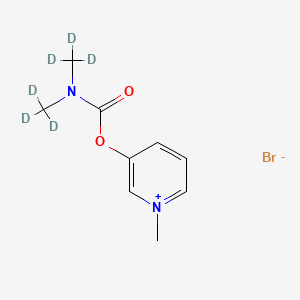 molecular formula C9H13BrN2O2 B2583175 Pyridostigmine D6 Bromide 
