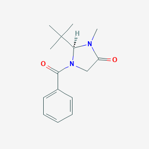 (2S)-1-benzoyl-2-tert-butyl-3-methylimidazolidin-4-one