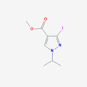 Methyl 3-iodo-1-propan-2-ylpyrazole-4-carboxylate