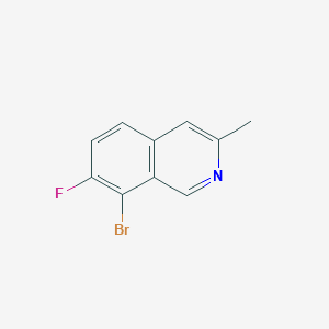 8-Bromo-7-fluoro-3-methylisoquinoline