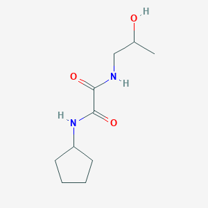 N1-cyclopentyl-N2-(2-hydroxypropyl)oxalamide