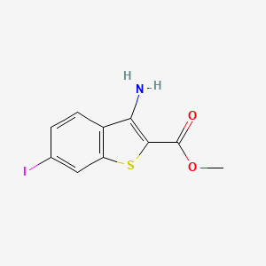 Methyl 3-amino-6-iodobenzothiophene-2-carboxylate