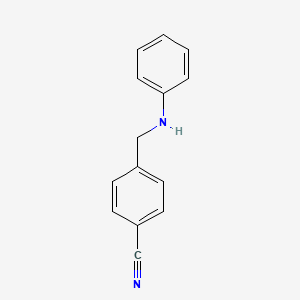 4-[(Phenylamino)methyl]benzonitrile