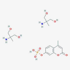 4-Methylumbelliferyl phosphate (2-amino-2-methyl-1,3-propanediol)