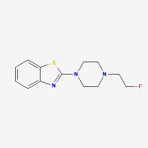 2-(4-(2-Fluoroethyl)piperazin-1-yl)benzo[d]thiazole