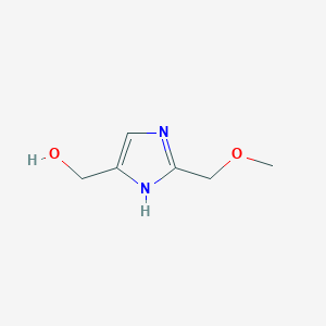 B2583951 1H-Imidazole-5-methanol, 2-(methoxymethyl)- CAS No. 68282-43-9