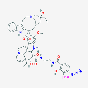 molecular formula C52H62IN9O9 B025840 I(125)-Nasv CAS No. 102976-56-7