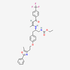 molecular formula C35H36F3N3O5 B2584060 GW6471 CAS No. 436159-64-7; 880635-03-0
