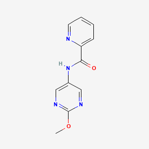 molecular formula C11H10N4O2 B2584084 N-(2-methoxypyrimidin-5-yl)pyridine-2-carboxamide CAS No. 1396713-20-4