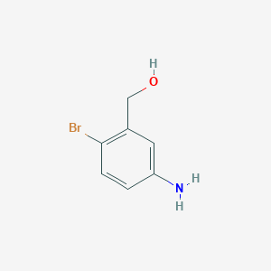 molecular formula C7H8BrNO B2584089 (5-Amino-2-bromophenyl)methanol CAS No. 752969-45-2