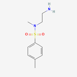 N-(2-aminoethyl)-N,4-dimethylbenzene-1-sulfonamide