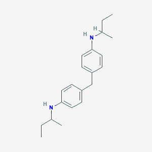 molecular formula C21H30N2 B025843 4,4'-Methylenebis(N-sec-butylaniline) CAS No. 5285-60-9