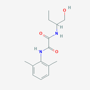 N1-(2,6-dimethylphenyl)-N2-(1-hydroxybutan-2-yl)oxalamide