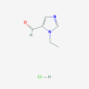 B2584532 1-Ethyl-1H-imidazole-5-carbaldehyde hydrochloride CAS No. 1914148-58-5; 842972-42-3