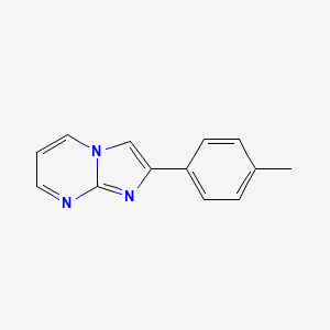 molecular formula C13H11N3 B2584590 2-(4-Methylphenyl)imidazo[1,2-a]pyrimidine CAS No. 56921-83-6