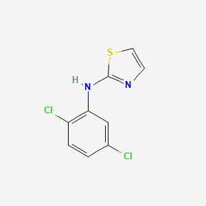 molecular formula C9H6Cl2N2S B2584696 N-(2,5-dichlorophenyl)-1,3-thiazol-2-amine CAS No. 859473-13-5