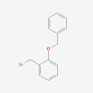 molecular formula C14H13BrO B025847 2-Benzyloxybenzylbromide CAS No. 103633-30-3