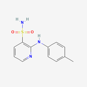 molecular formula C12H13N3O2S B2584847 2-(p-Tolylamino)pyridine-3-sulfonamide CAS No. 1251591-79-3