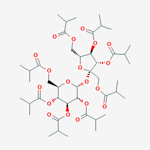 molecular formula C44H70O19 B025852 Sucrose octaisobutyrate CAS No. 102787-19-9