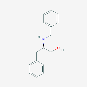 molecular formula C16H19NO B2585278 (S)-2-benzylamino-3-phenyl-1-propanol CAS No. 42807-45-4