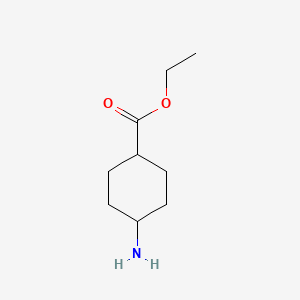 molecular formula C9H17NO2 B2585303 Ethyl 4-aminocyclohexanecarboxylate CAS No. 1678-68-8; 3685-28-7; 51498-33-0