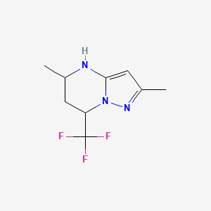 2,5-Dimethyl-7-(trifluoromethyl)-4,5,6,7-tetrahydropyrazolo[1,5-a]pyrimidine