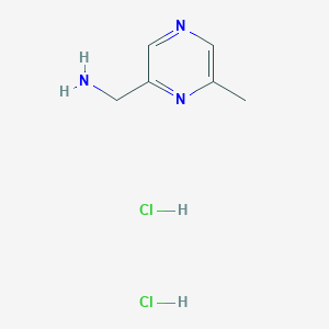 (6-Methylpyrazin-2-yl)methanamine dihydrochloride