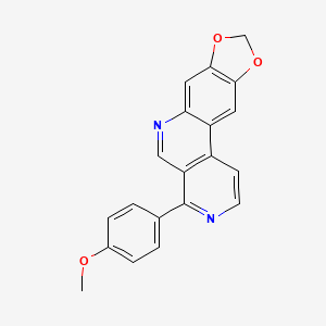 4-(4-Methoxyphenyl)[1,3]benzodioxolo[5,6-c][2,7]naphthyridine