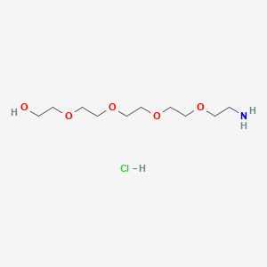 2-[2-[2-[2-(2-Aminoethoxy)ethoxy]ethoxy]ethoxy]ethanol;hydrochloride